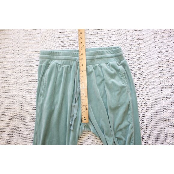 Anthropologie Saturday Sunday Merida Velvet Jogger Pants Size L Mint Green - Picture 4 of 11
